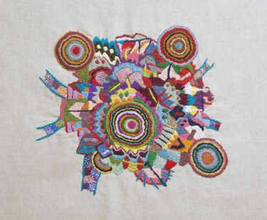 mandala "oeuvres textiles"